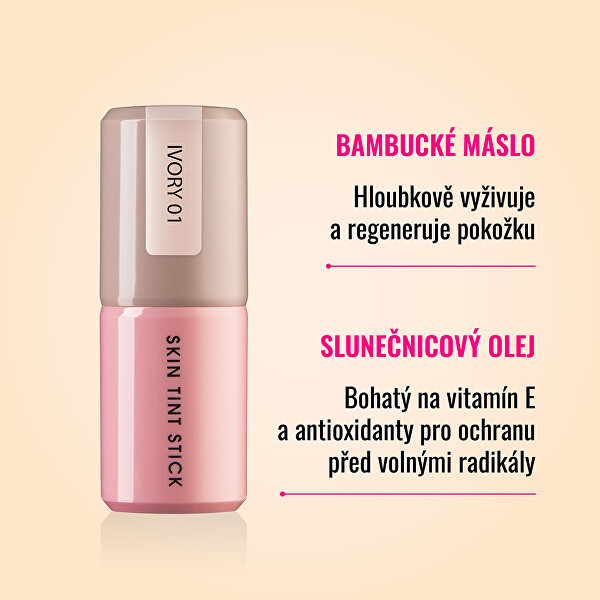 Lehký hydratační make-up v tyčince (Skin Tint Stick) 15 g