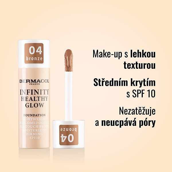 Lehký rozjasňující make-up (Infinity Healthy Glow Foundation) 20 g