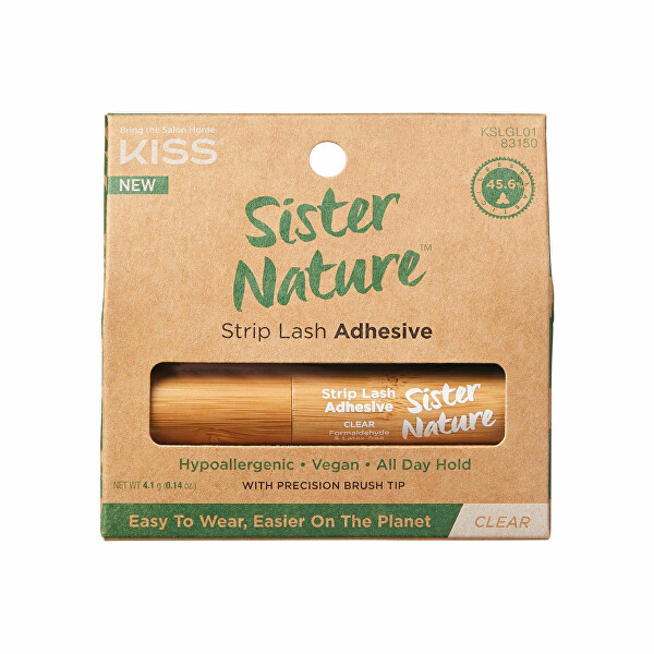Lepidlo na riasy ECO prírodné Sister Nature (Strip Lash Adhesive) 5 g