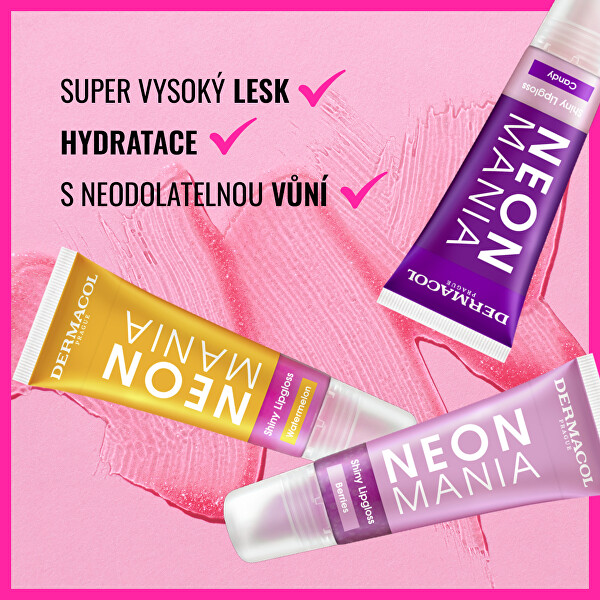 Lesk na rty Neon Mania (Shiny Lipgloss) 10 ml