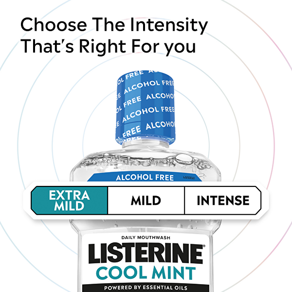Ústní voda Cool Mint Extra Mild Mouthwash 500 ml