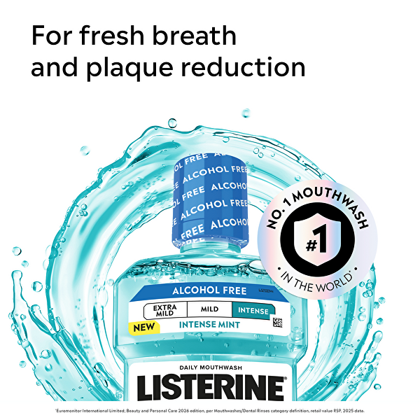 Ústní voda Cool Mint Intense Mouthwash 500 ml