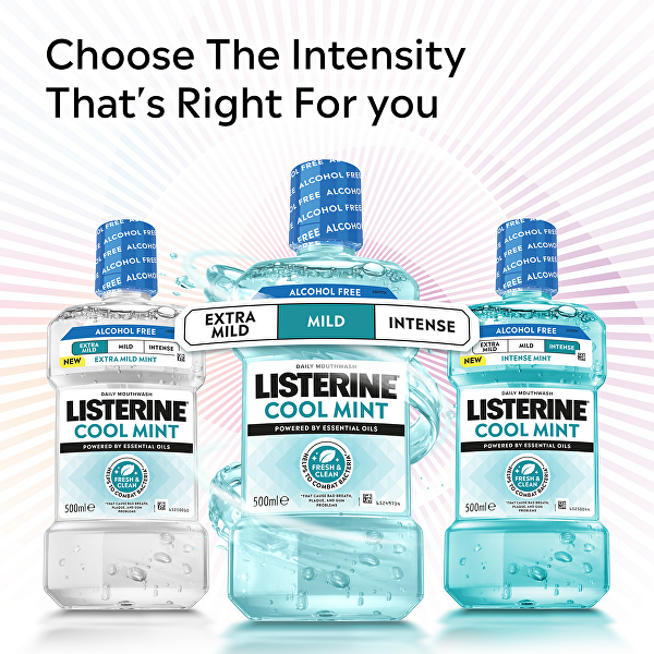 Ústní voda Cool Mint Intense Mouthwash 500 ml