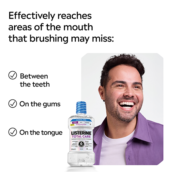 Ústní voda Total Care Extra Mild Mouthwash 500 ml
