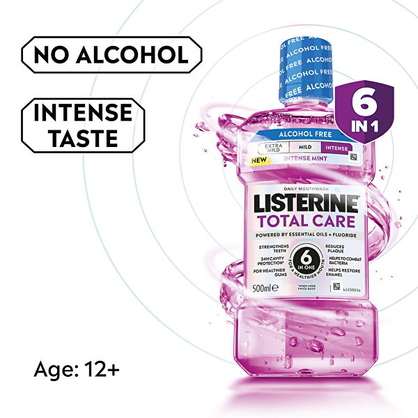 Ústní voda Total Care Intense Mouthwash 500 ml