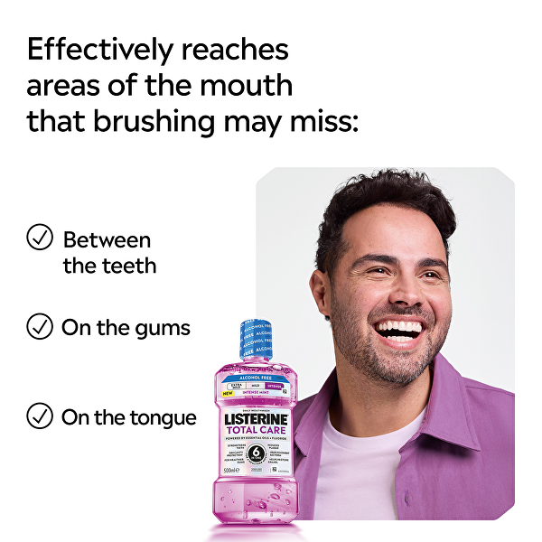 Ústní voda Total Care Intense Mouthwash 500 ml