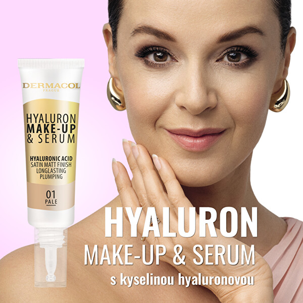 Make-up a sérum 2v1 (Hyaluron Make-up and Serum) 25 g