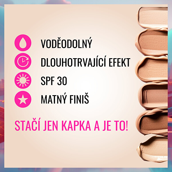 Make-up SPF 30 Cover pro jasnou a sjednocenou pleť 30 g
