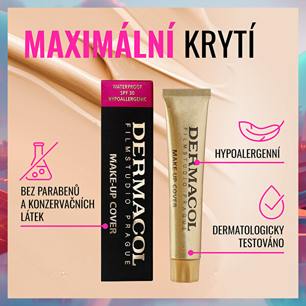 Make-up SPF 30 Cover pro jasnou a sjednocenou pleť 30 g
