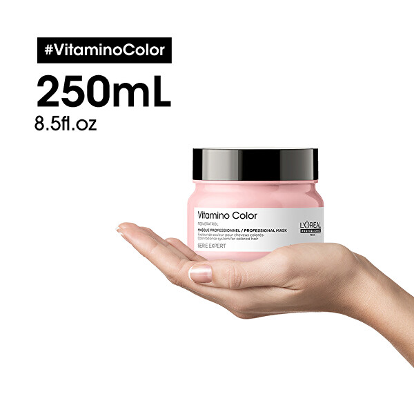 Maszk festett hajra Série Expert Resveratrol Vitamino Color (Masque)