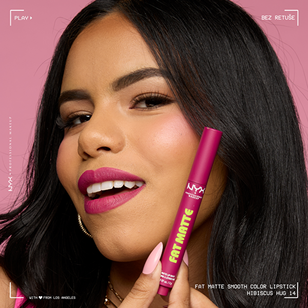 Matný balzám na rty Fat Matte Smooth Color Lipstick 2 g