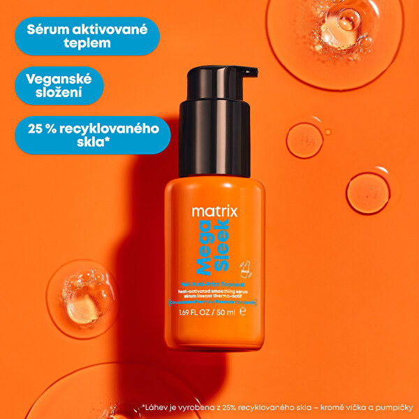 Vlasové sérum Mega Sleek Heat-Activated Smoothing Serum
