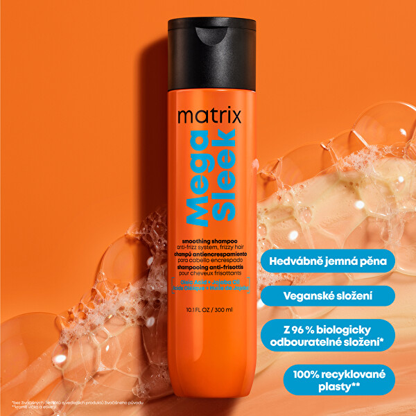 Vyhlazující šampon Mega Sleek Smoothing Shampoo