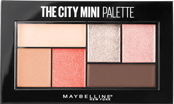 Paletka očných tieňov The City Mini Palette 6 g