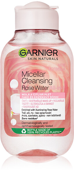 Micelárna voda s ružovou vodou Skin Naturals (Micellar Cleansing Rose Water)