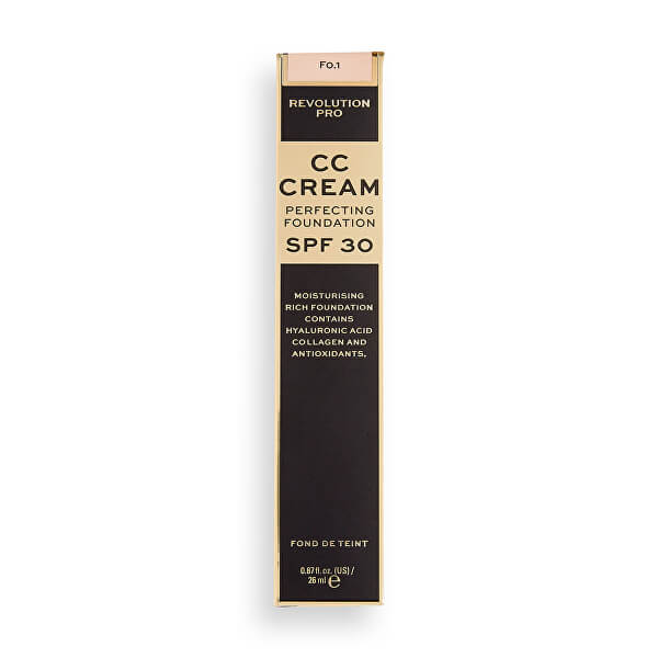 Machiaj multifuncțional pentru piele uscată până la mixtă SPF 30  CC Cream Perfecting Foundation 26 ml