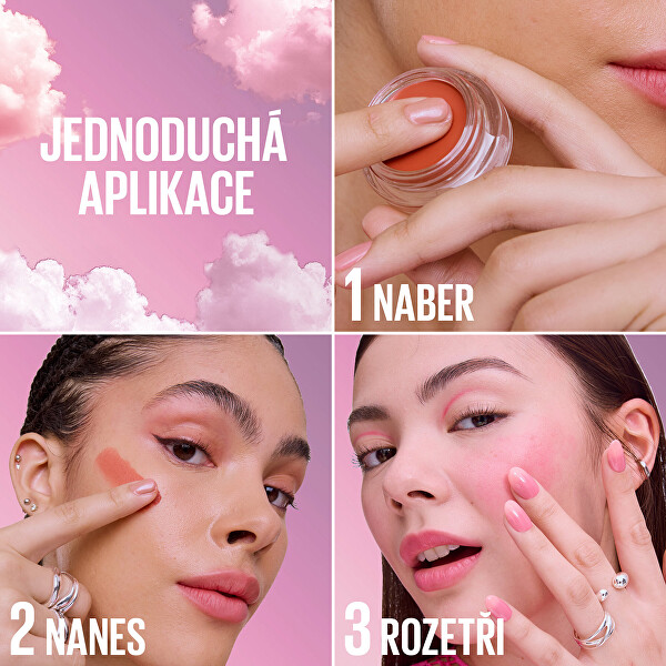 Multifunkční pěna na rty a tváře CloudTopia Mousse 5 g