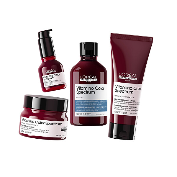 Neutralizační šampon pro světle hnědé vlasy Vitamino Color Spectrum Blue Dyes (Professional Shampoo)