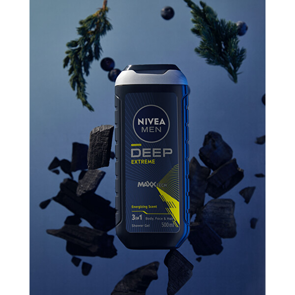 Zuhanyzselé arcra, testre és hajra férfiaknak Deep Sport Men (Body, Face & Hair Shower Gel)