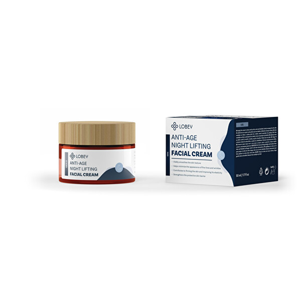 Cremă de noapte pentru netezirea pielii Anti-Age Night Lifting Facial Cream