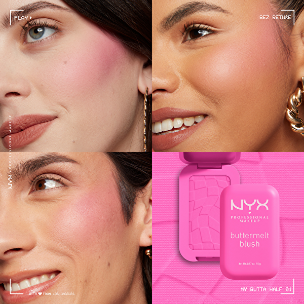 Pudrová tvářenka Buttermelt Blush 5 g