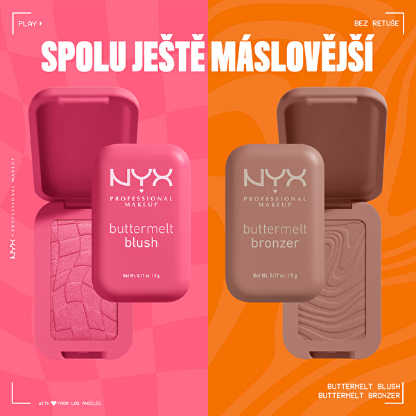Pudrová tvářenka Buttermelt Blush 5 g