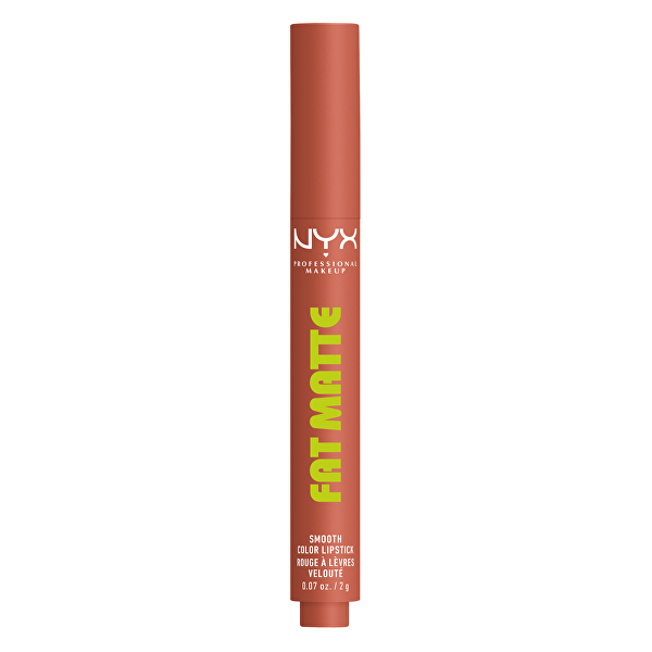 Matný balzám na rty Fat Matte Smooth Color Lipstick 2 g