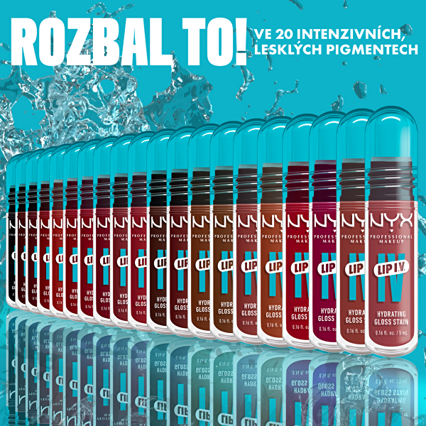 Zabarvující lesk na rty Lip I.V. Hydrating Gloss Stain 5 ml