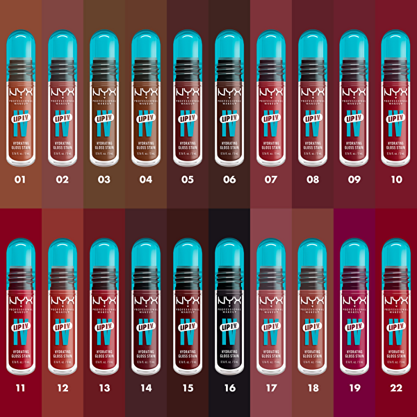 Zabarvující lesk na rty Lip I.V. Hydrating Gloss Stain 5 ml