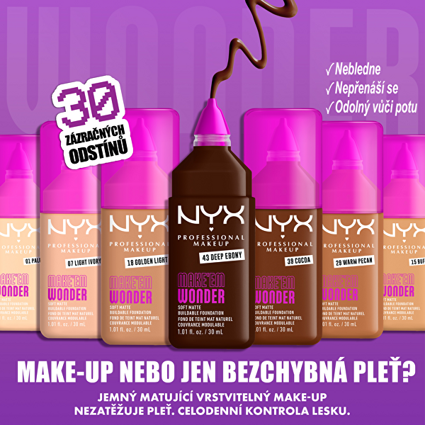 Make-up Make`EM Wonder Buildable Foundation 30 ml