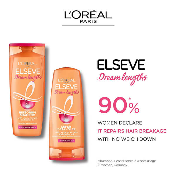 Obnovujúci šampón pre poškodené dlhé vlasy Elseve Dream Long (Shampoo)