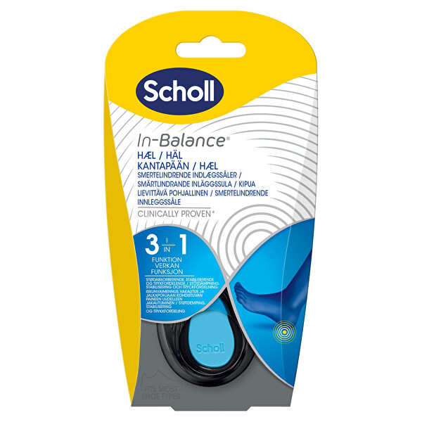 Branțuri ortopedice In-Balance Heel (Pain Relief Insole) 1 pereche