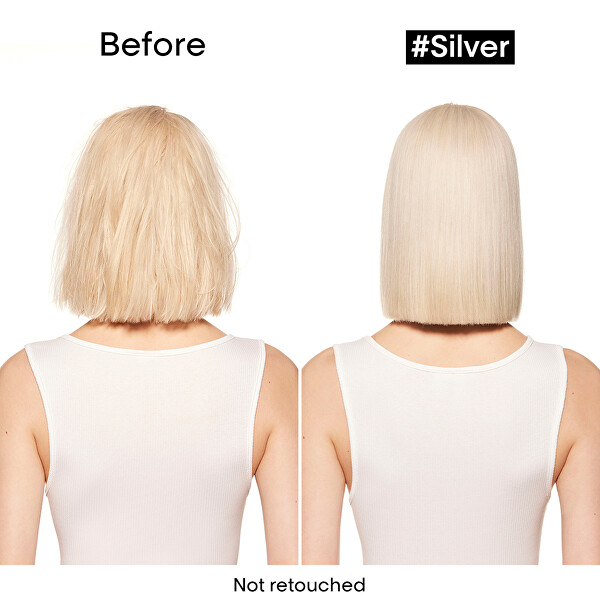 Starostlivosť na neutralizáciu nežiaducich odtieňov šedivých a bielych vlasov Serie Expert ( Silver Neutral ising Cream)