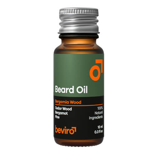 Olio trattante per barba con profumo di cedro, bergamotto e pino (Beard Oil)