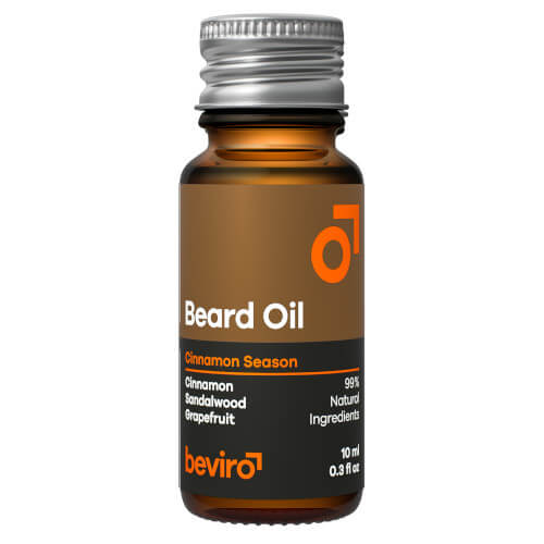 Bartpflegeöl mit dem Duft von Grapefruit, Zimt und Sandelholz (Beard Oil)