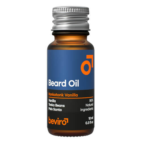 Pečující olej na vousy s vůní vanilky, palo santo a tonkových bobů (Beard Oil)
