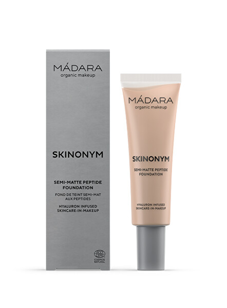 Halbmattes Make-up mit Peptiden Skinonym (Semi-Matte Peptide Foundation) 30 ml