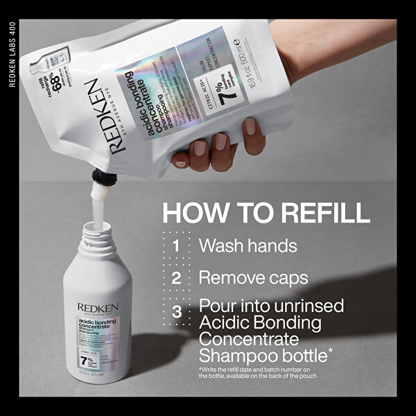Posilující šampon pro navrácení pevnosti vlasů Acidic Bonding Concentrate (Shampoo)