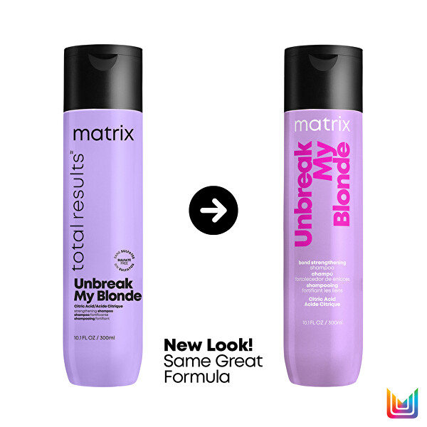 Posilňujúci šampón pre zosvetlené vlasy Total Results Unbreak My Blonde ( Strength ening Shampoo)