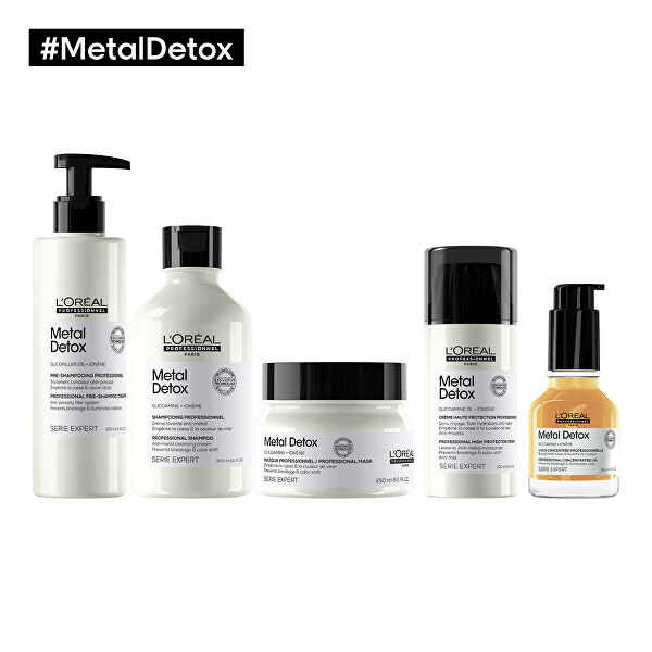 Předšamponová péče Serie Expert Metal Detox (Pre-Shampoo) 250 ml