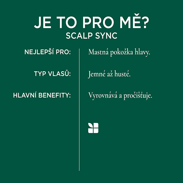 Pročišťující šampon na vlasy Scalp Sync (Clarifying Shampoo)