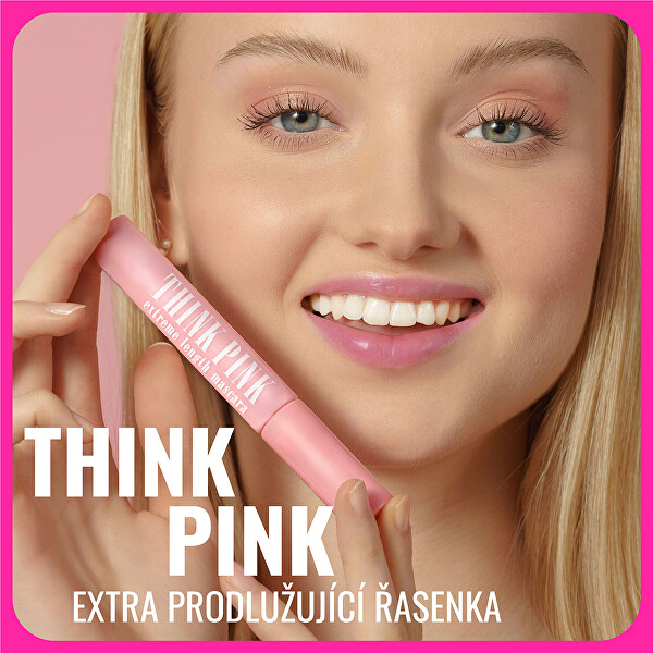 Prodlužující řasenka Think Pink (Extreme Length Mascara) 12 g