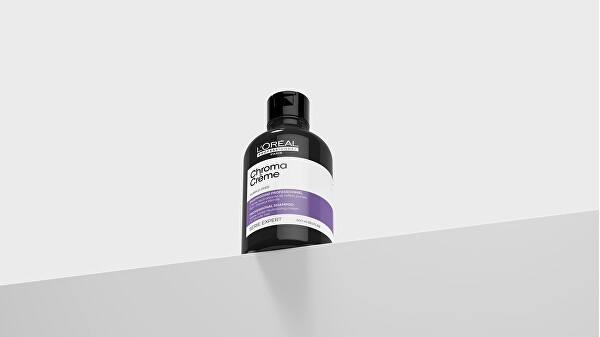 Shampoo professionale viola neutralizzante per i toni gialli Serie Expert Chroma Crème (Purple Dyes Shampoo)