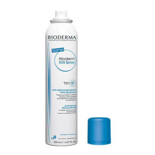 Protisvrbivý upokojujúci sprej Atoderm SOS Spray (Anti-Itching Ultra -Soothing)