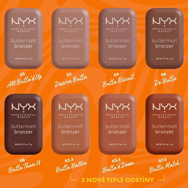Pudrový bronzer Buttermelt Bronzer 5 g