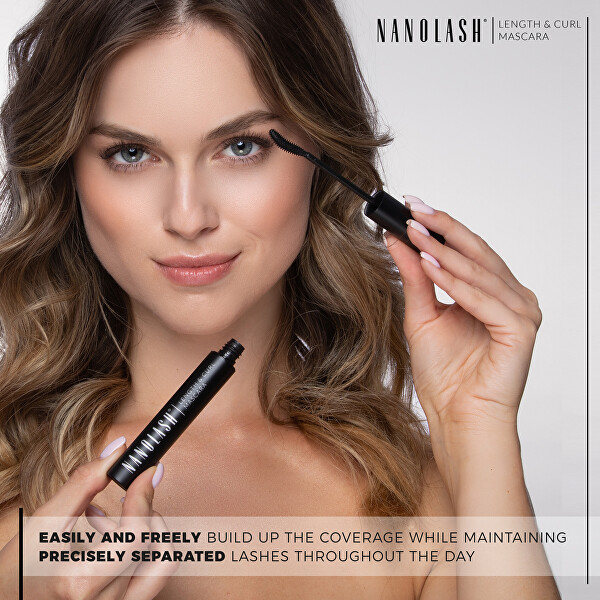 Řasenka pro prodloužení a natočení řas Length & Curl Mascara 10 ml