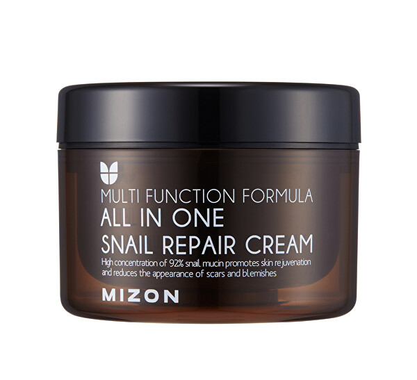 Crema rigenerante per la pelle con filtrato di bava di lumaca 92% (All In One Snail Repair Cream)
