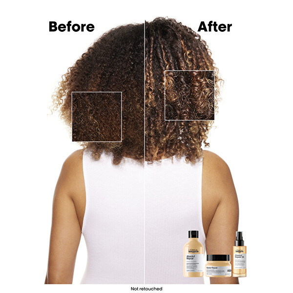 Regeneráló sampon nagyon sérült hajra Serie Expert Absolut Repair Gold Quinoa + Protein (Instant Resurfacing Shampoo)