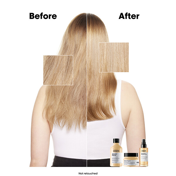 Regenerační šampon pro velmi poškozené vlasy Serie Expert Absolut Repair Gold Quinoa + Protein (Instant Resurfacing Shampoo)