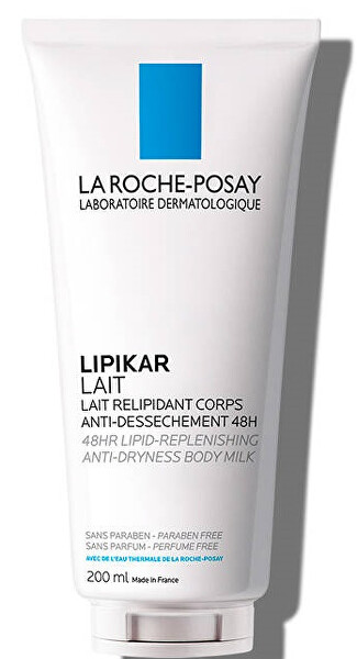 48H Lipikar Lait (Anti Dryness Body Milk) relipidációs testápoló száraz bőrre